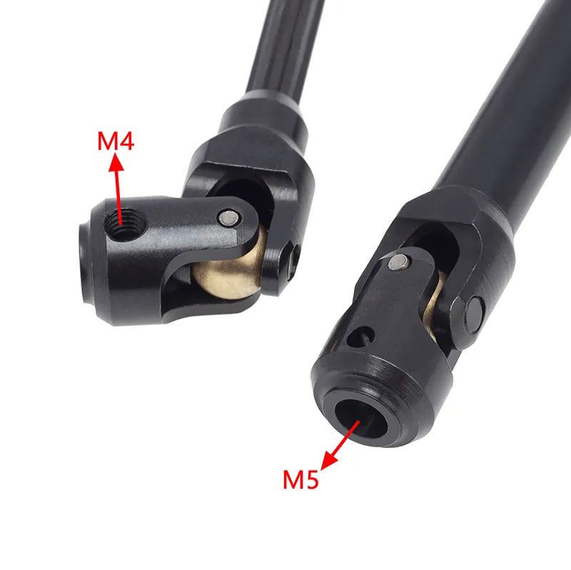 Power Hobby Universal Spline CVD Drive Shaft 121-183mm for Axial Wraith / SCX10