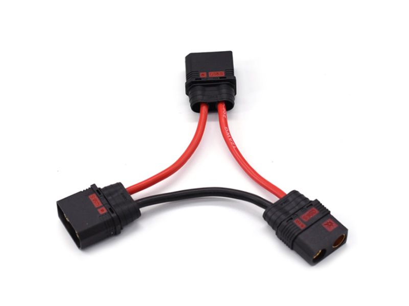 Power Hobby QS8 Male to Female Series Harness - 8AWG