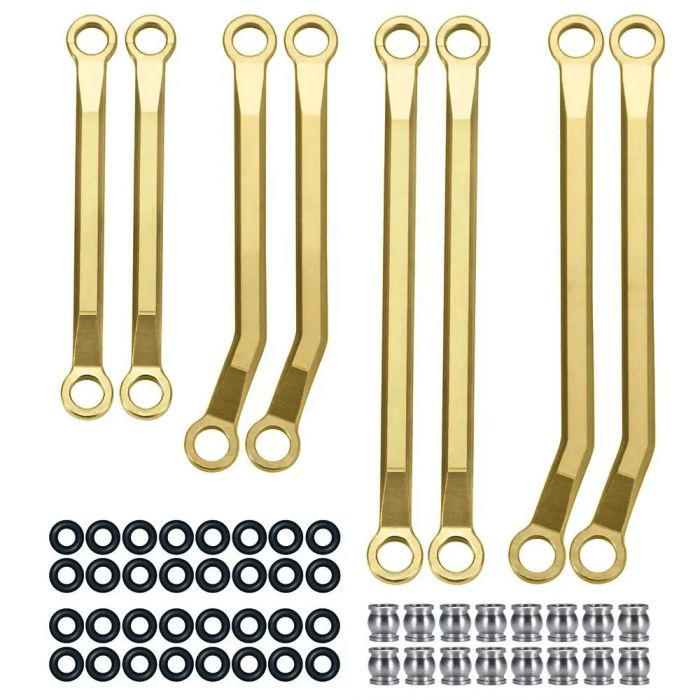 Power Hobby Brass High Body Clearance Suspension Links for Traxxas TRX-4M