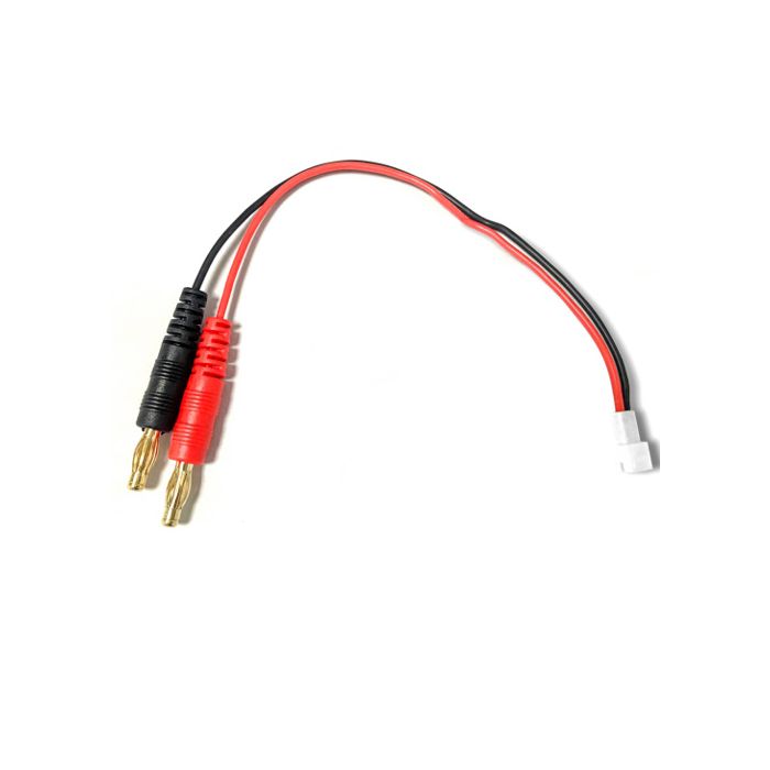 Power Hobby PH2.0-2P Wafer to 4.0mm Banana Plug Charge Lead for Axial SCX24