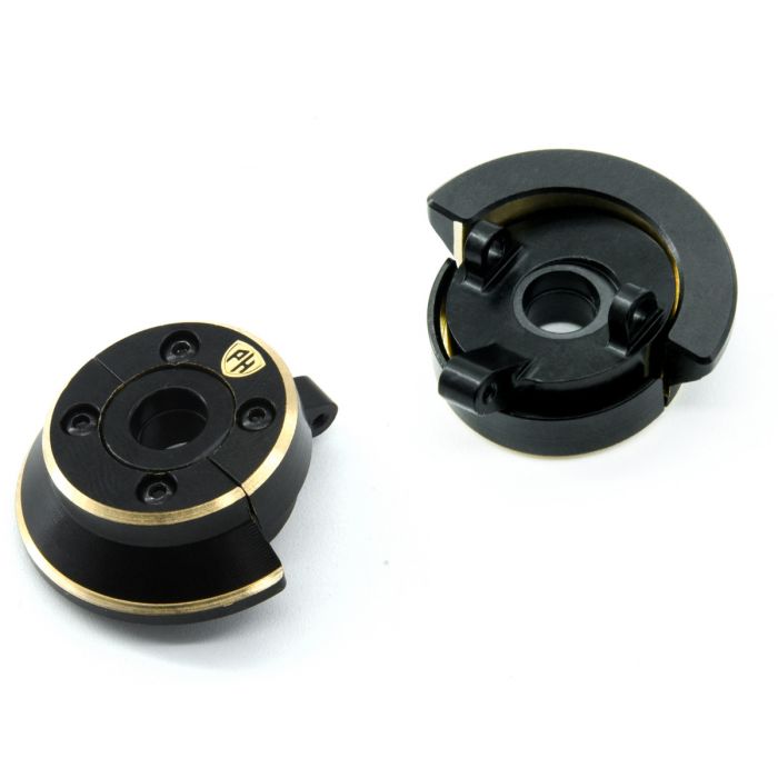 Power Hobby Brass Knuckles for Axial SCX24 / AX24 (4-Piece Set)