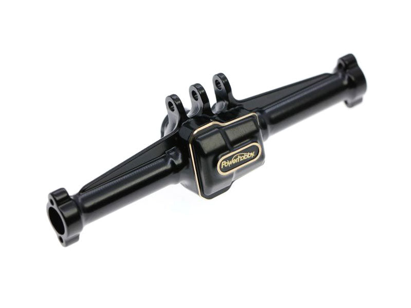 Power Hobby Brass Rear Axle Housing in Black for Traxxas TRX-4M