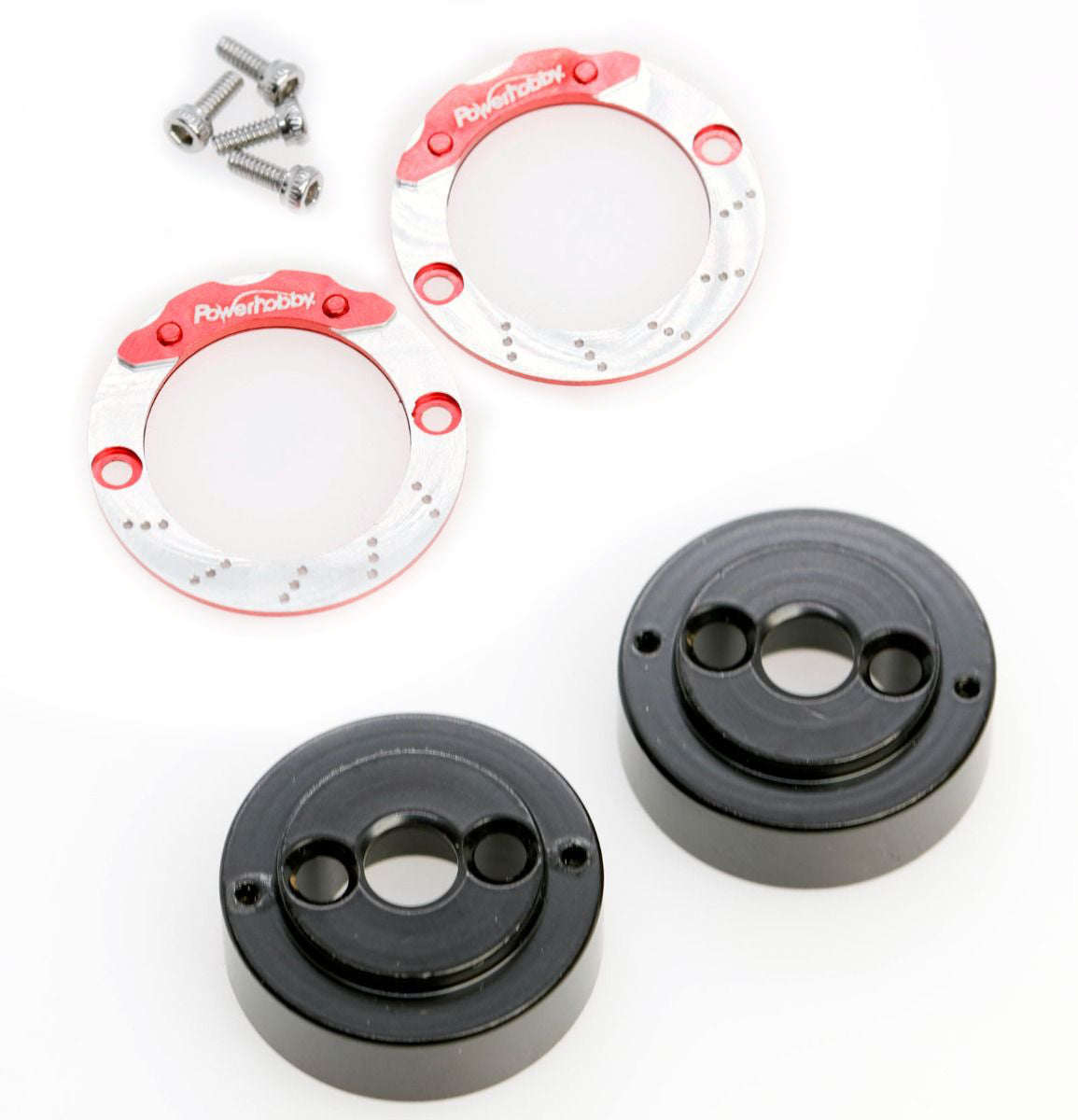Power Hobby Brass Rear Counterweight with Brake Adapter for Traxxas TRX-4M