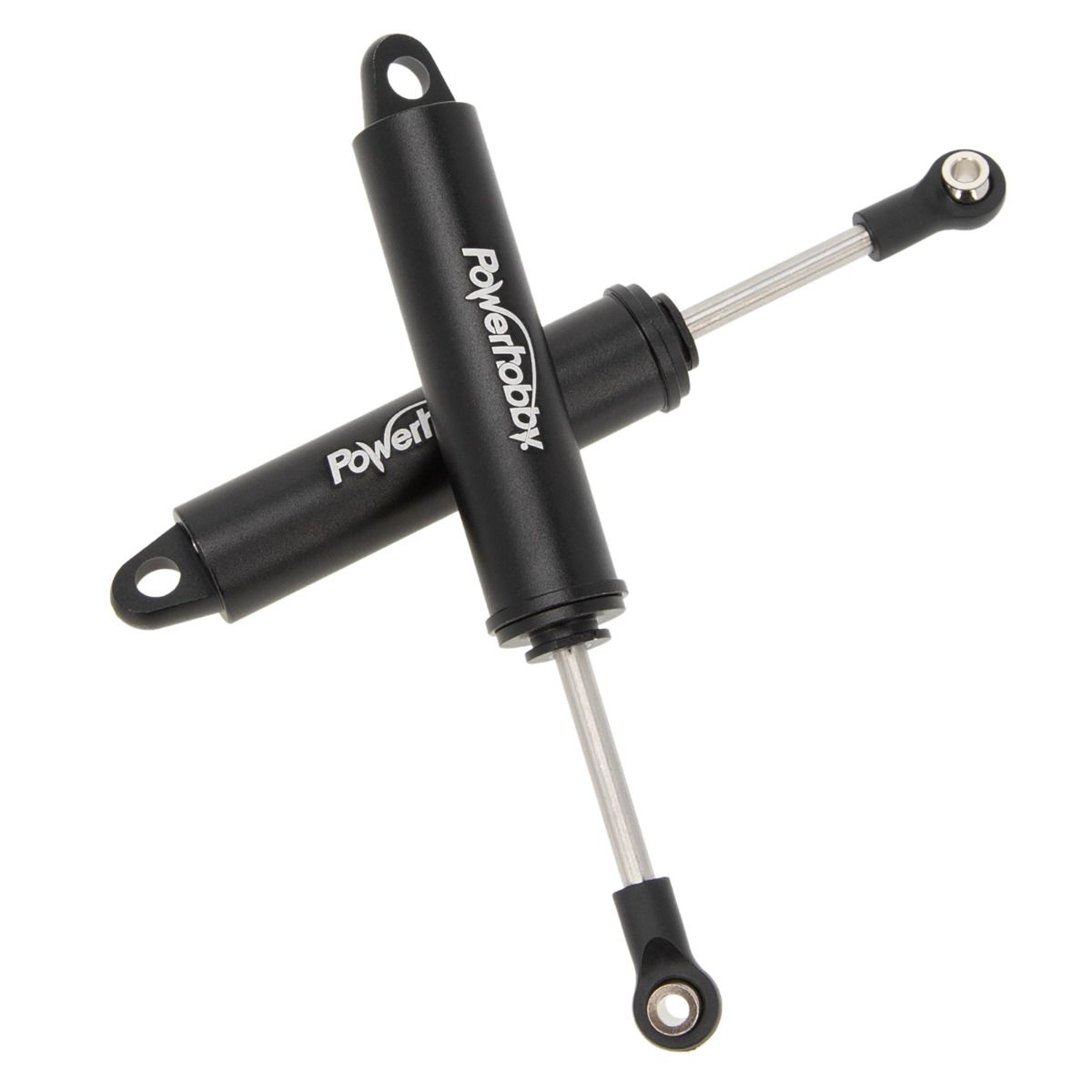 Power Hobby 100mm Promatics Two-Stage Internal Spring Shocks (Black) for 1/10 Crawlers