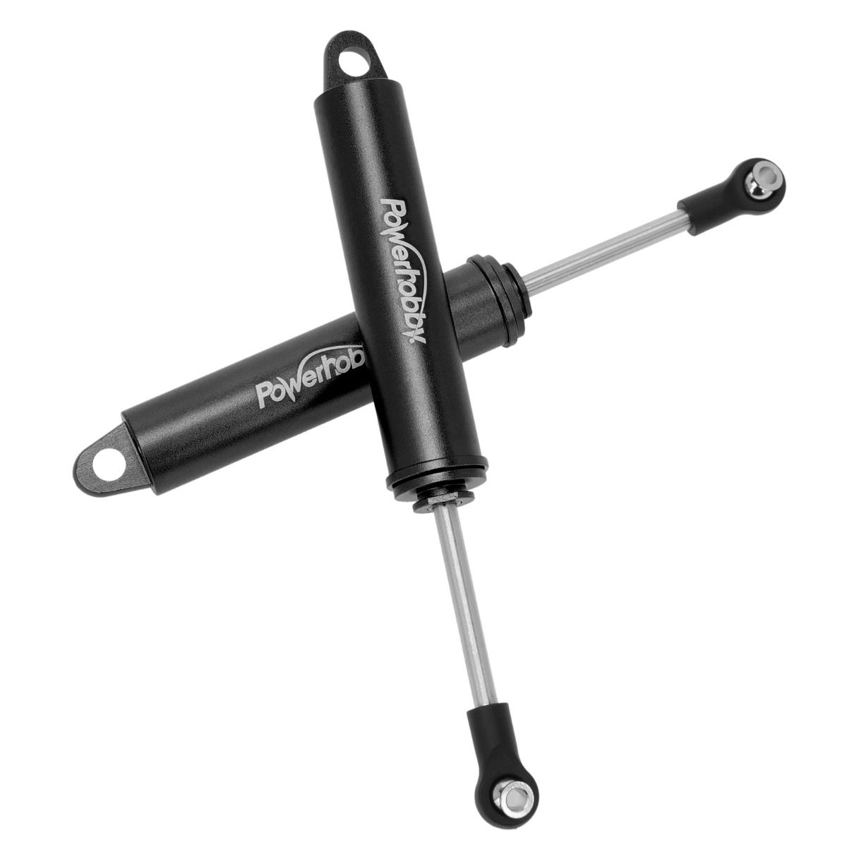 Power Hobby 110mm Promatics Two-Stage Internal Spring Shocks (Black) for 1/10 Crawlers