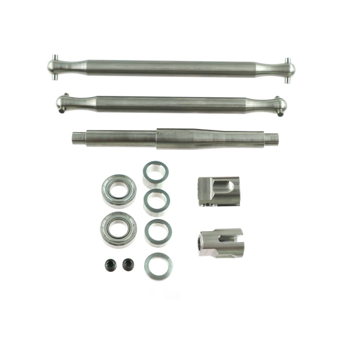 Power Hobby Titanium Center Drive Shaft and Spool Combo for Arrma Infraction / Felony / Limitless V1