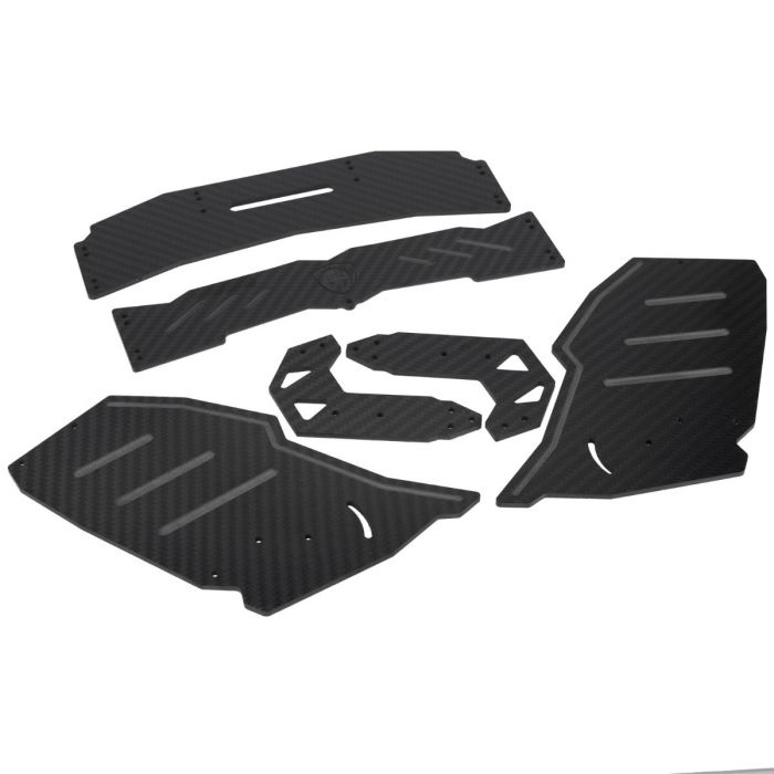 Power Hobby Carbon Fiber Rear Wing for Arrma Limitless