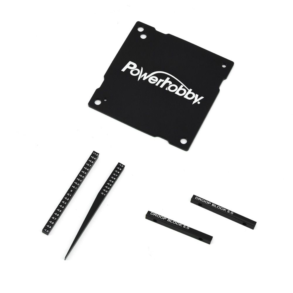 Power Hobby Aluminum Chassis Setup Tool Kit for Kyosho Mini-Z 5894