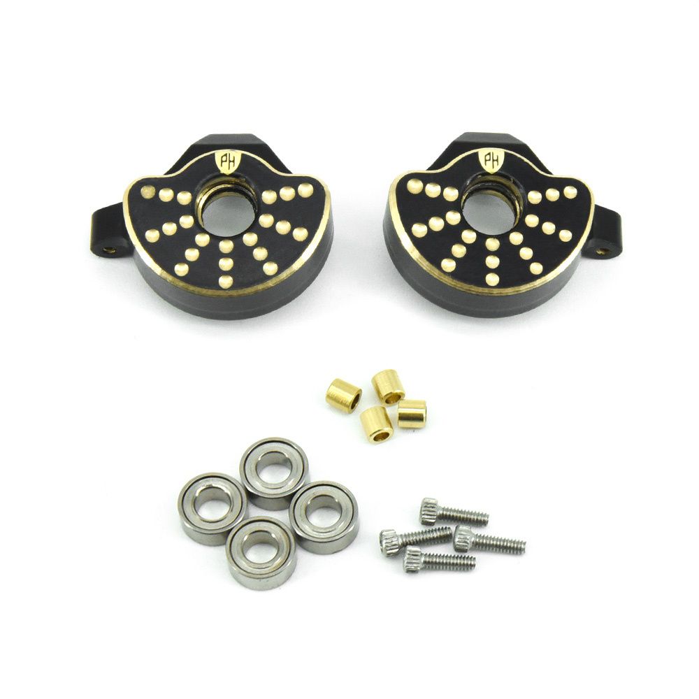 Power Hobby Brass Counterweight Steering Cup for Axial SCX24