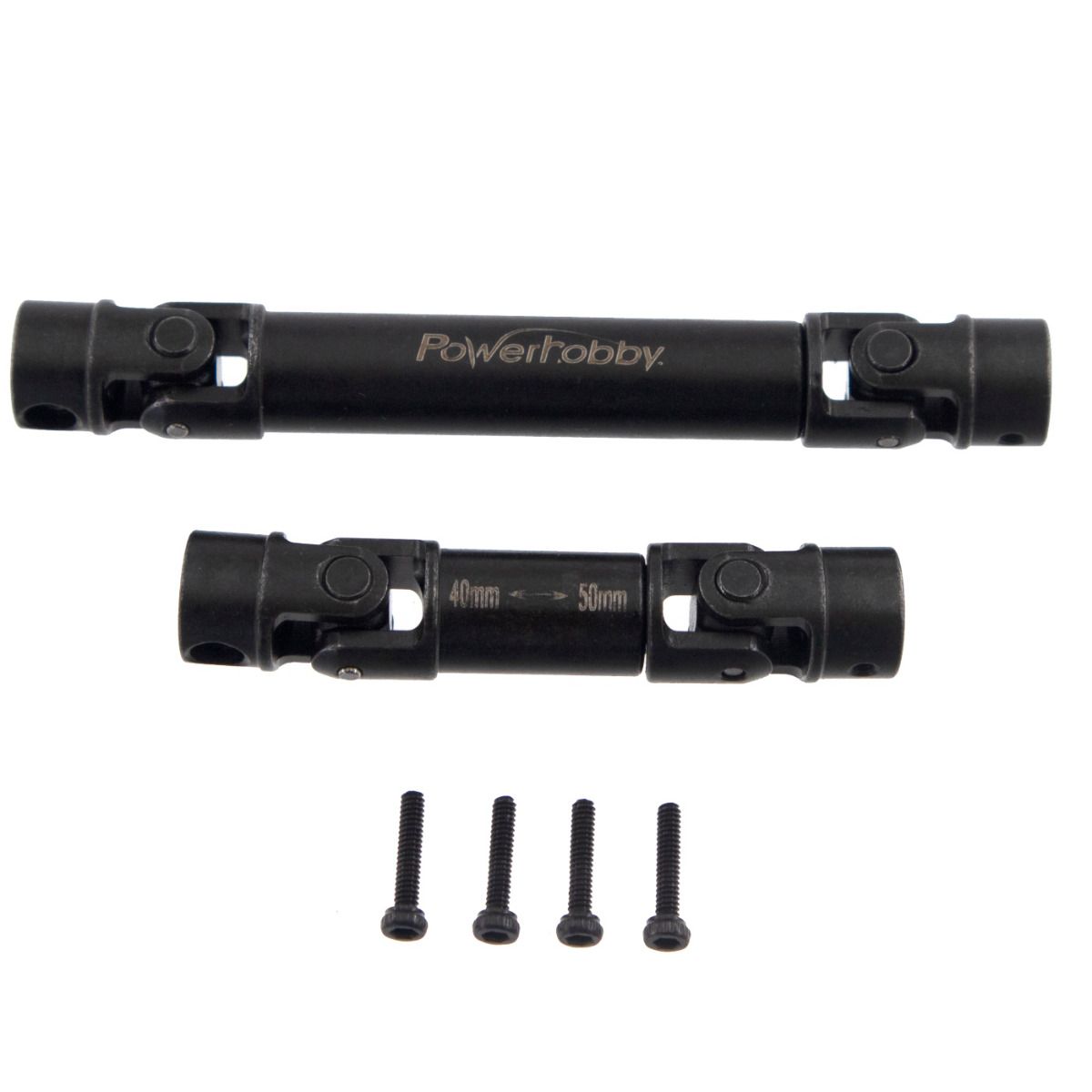 Power Hobby Metal CVD Drive Shaft Set Upgrade for Traxxas TRX-4M K10 High Trail and Variants