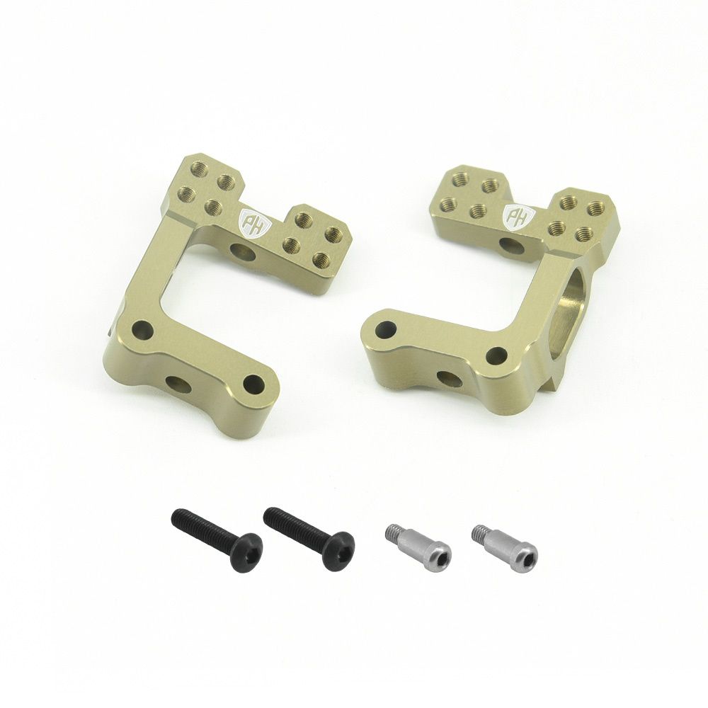 Power Hobby 7075 Aluminum Front C Hubs, for Cen Racing 1/8 M - Sport RC Upgrade Part