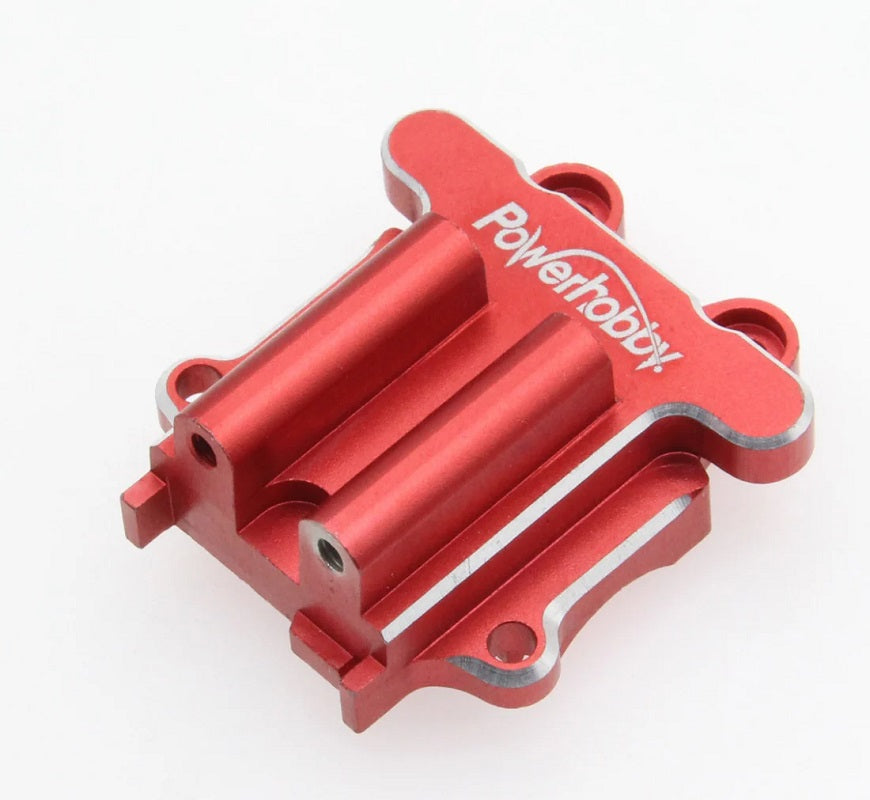 Power Hobby Aluminum Front Gear Box, Red, for Arrma Grom 6565RED