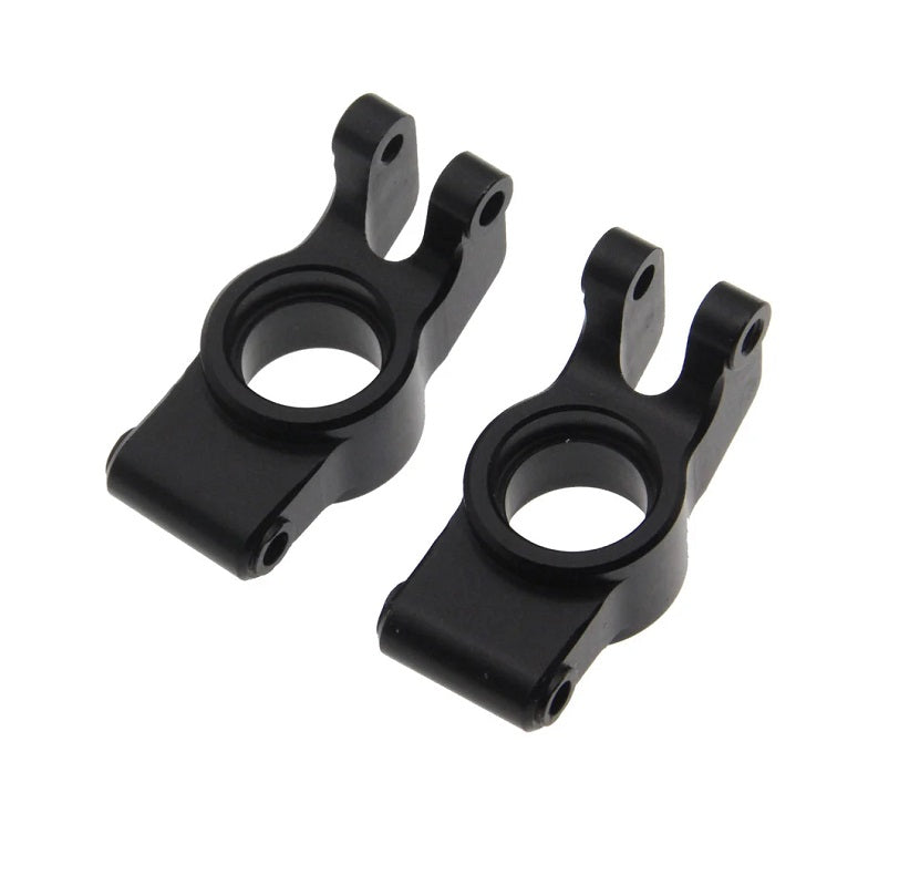 Power Hobby Aluminum Rear Hubs, Black, for Arrma Grom 6567BLACK