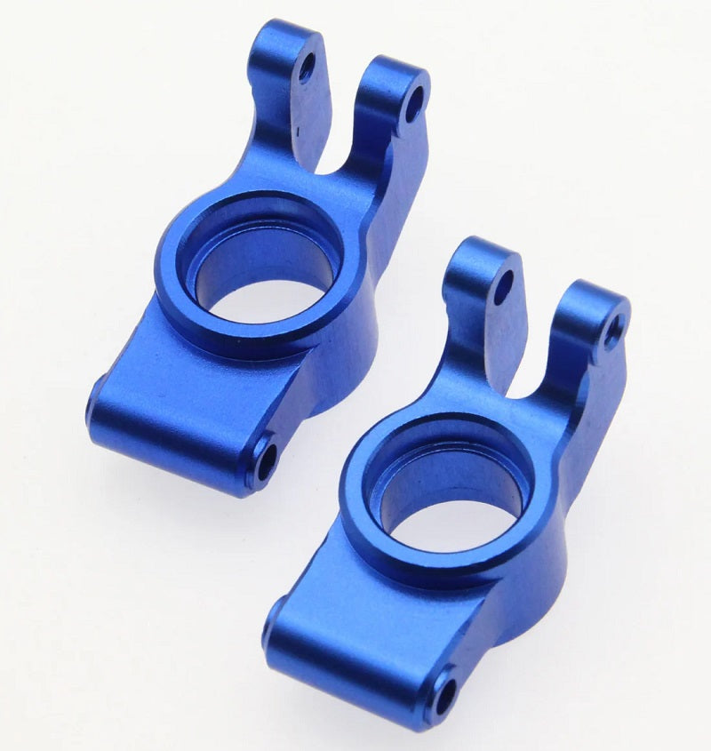 Power Hobby Aluminum Rear Hubs, Blue, for Arrma Grom 6567BLUE