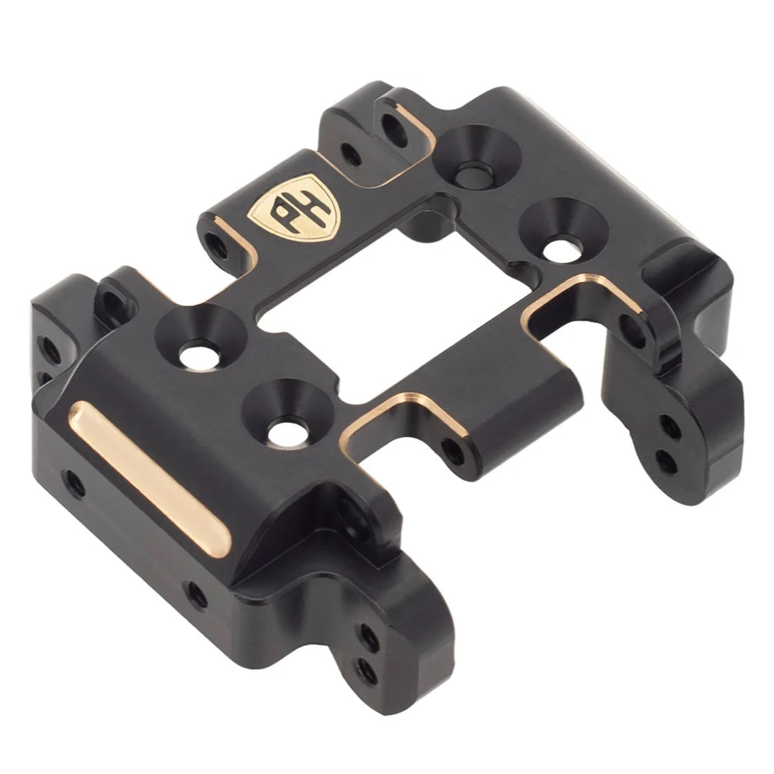 Power Hobby Brass Skid Plate and Transmission Mount Upgrade for 1/18 Redcat Ascent-18