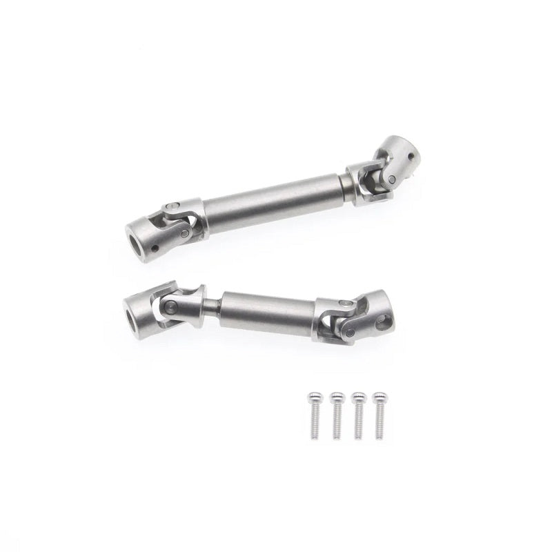 Power Hobby Stainless Steel Drive Shaft Set Upgrade for 1/18 Redcat Ascent-18