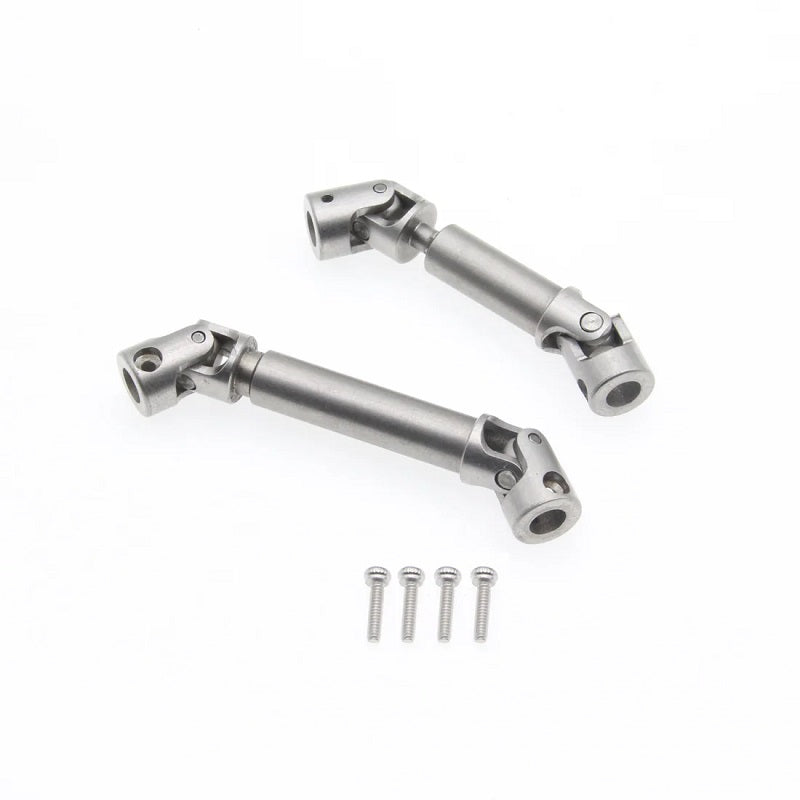 Power Hobby Stainless Steel Drive Shaft Set Upgrade for 1/18 Redcat Ascent-18