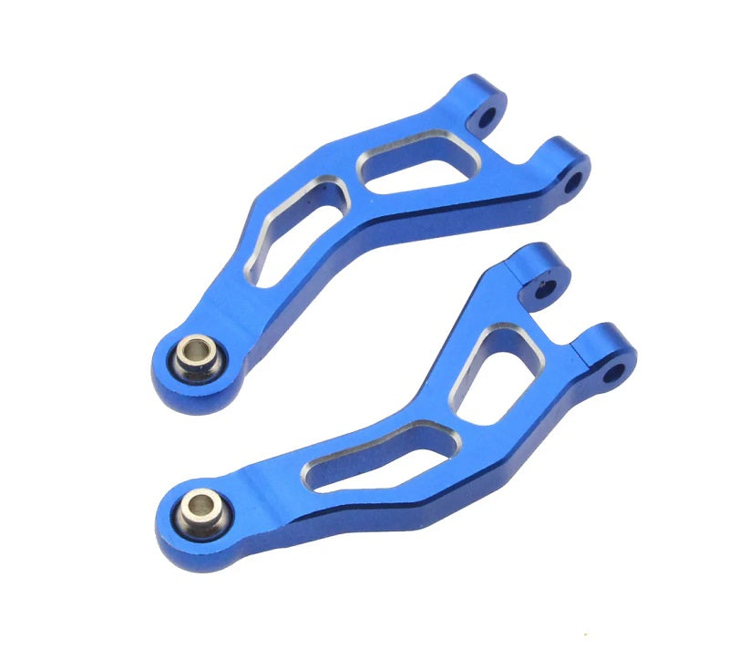 Power Hobby Aluminum Front Upper Arms, Blue, for Arrma Mojave Grom 6846BLUE