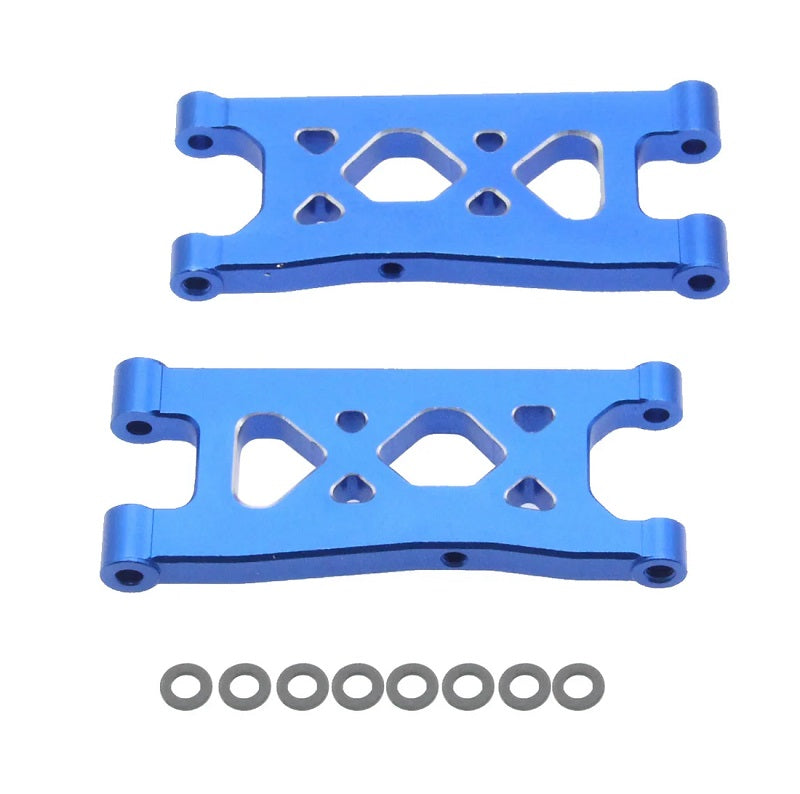 Power Hobby Aluminum Rear Lower Arms, Blue, for Arrma Mojave Grom 6848BLUE