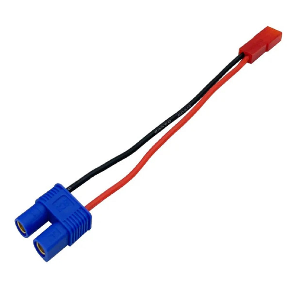 Power Hobby JST Female to EC3 Female Battery Adapter for RC Lights and Accessories