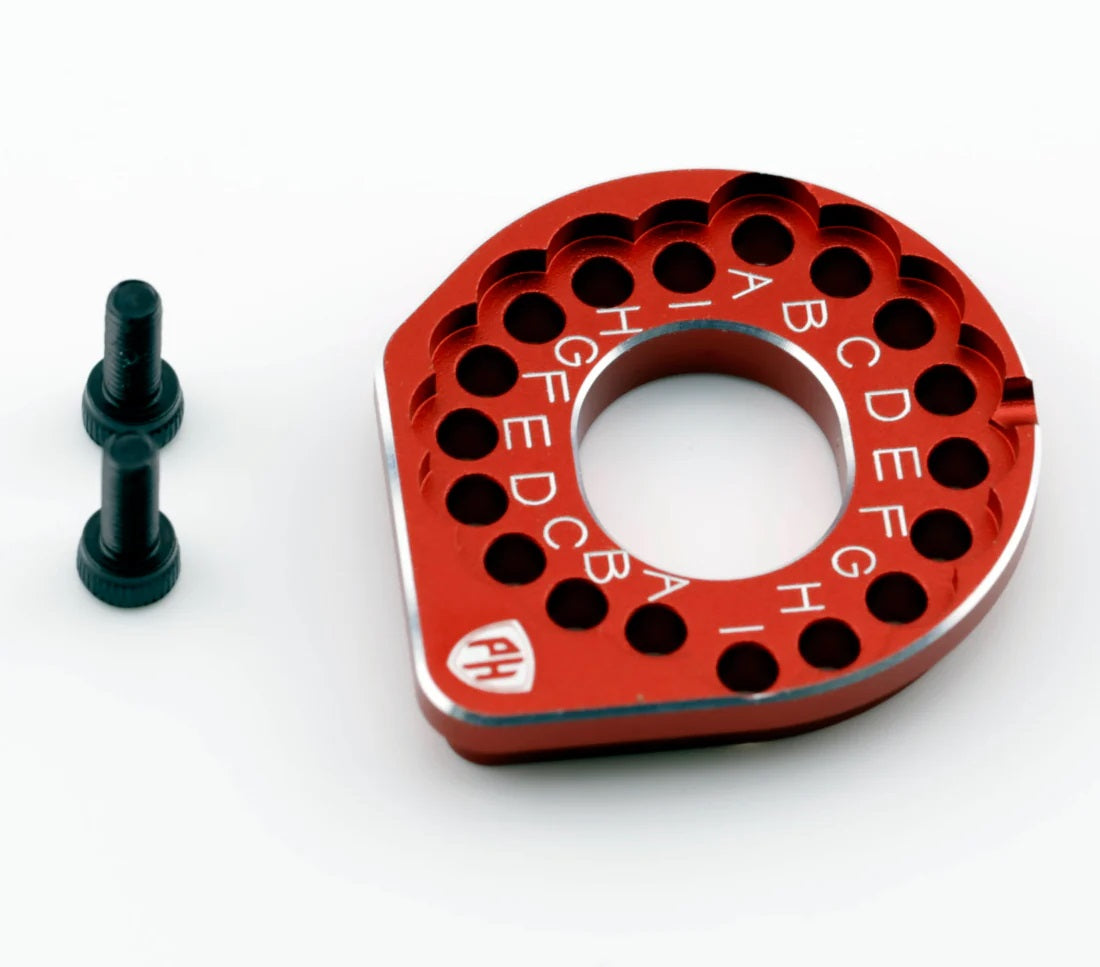 Power Hobby Aluminum Motor Mount Red Upgrade for Kyosho Fazer Mk2