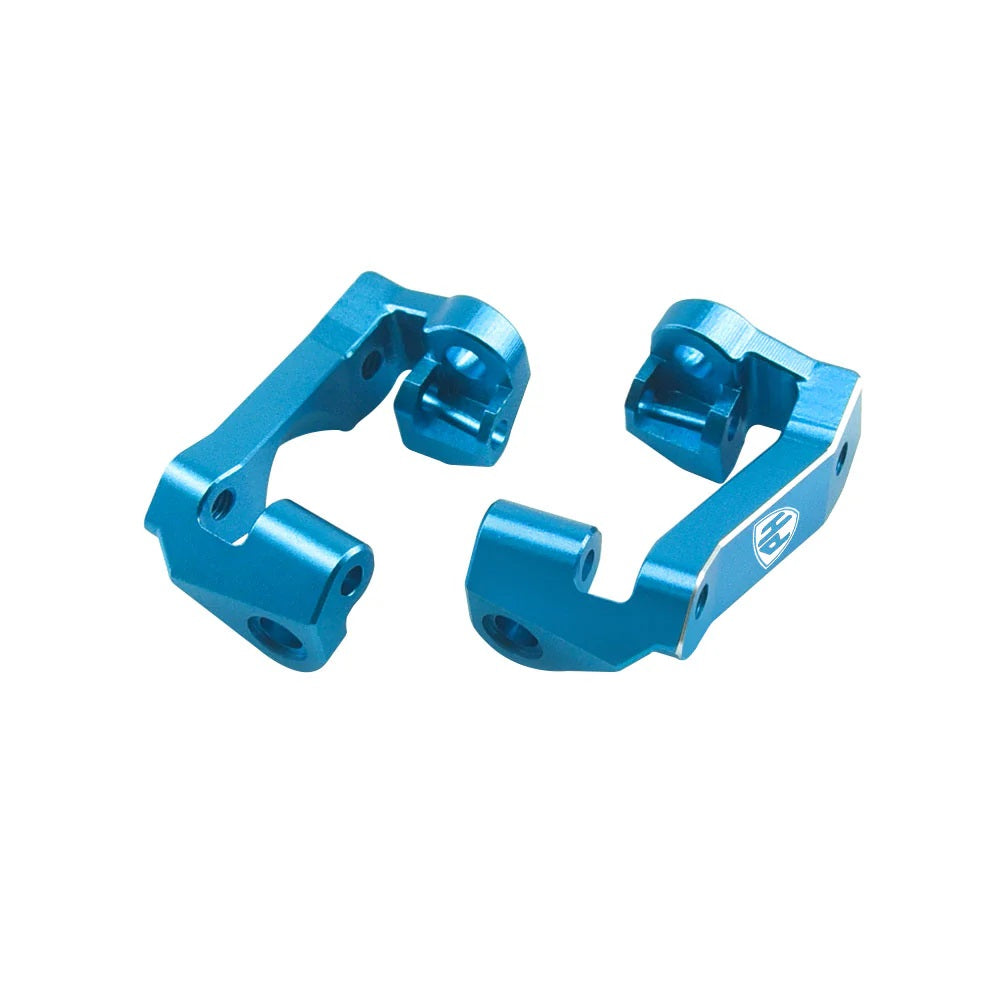 Power Hobby 7075 Aluminum Front C Hub / Knuckle Arms Blue Traxxas Mini Maxx 7172BLUE
