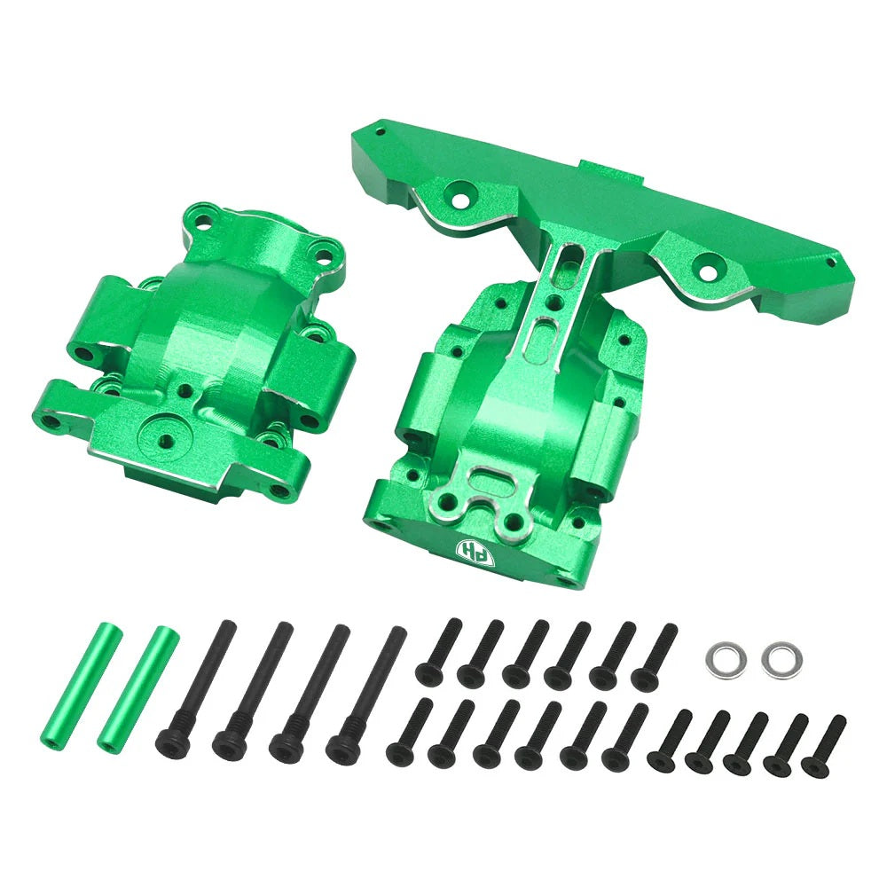 Power Hobby 7075 Aluminum Rear Gearbox Green, for Traxxas Mini Maxx 7178GREEN