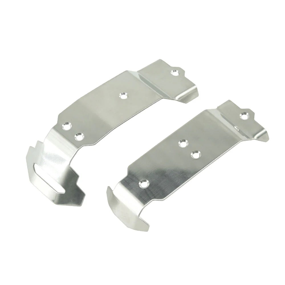 Power Hobby Stainless Steel Chassis Armor Skid Plate Upgrade for Traxxas Mini Maxx