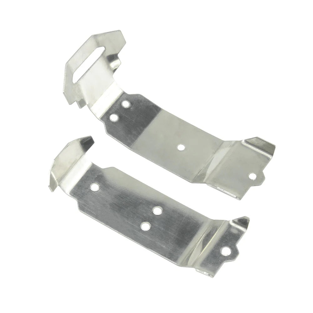 Power Hobby Stainless Steel Chassis Armor Skid Plate Upgrade for Traxxas Mini Maxx