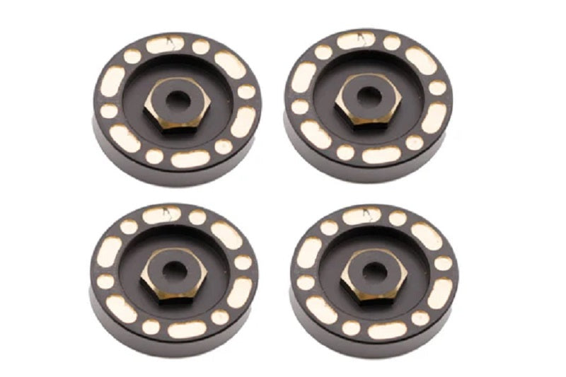 Power Hobby Brass 7mm Hex Hub Weight Set Upgrade for HPI Venture 18