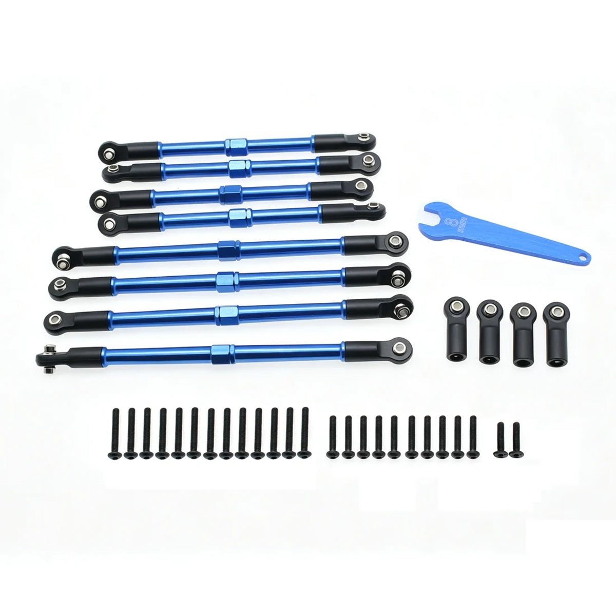 Power Hobby Mini Slash Pull Rods Blue - image 2