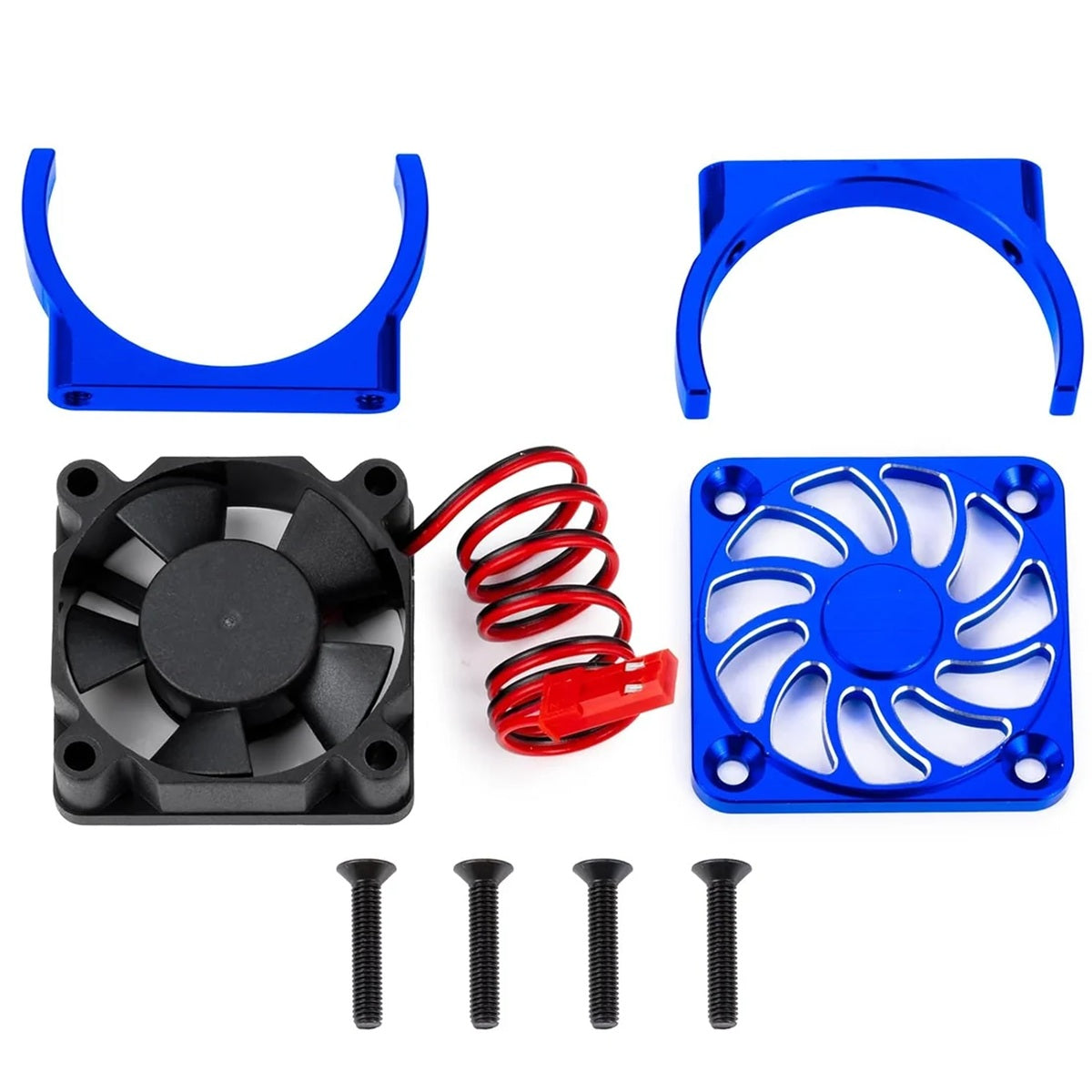 Power Hobby 35mm Aluminum Cooling Fan Blue - image 2