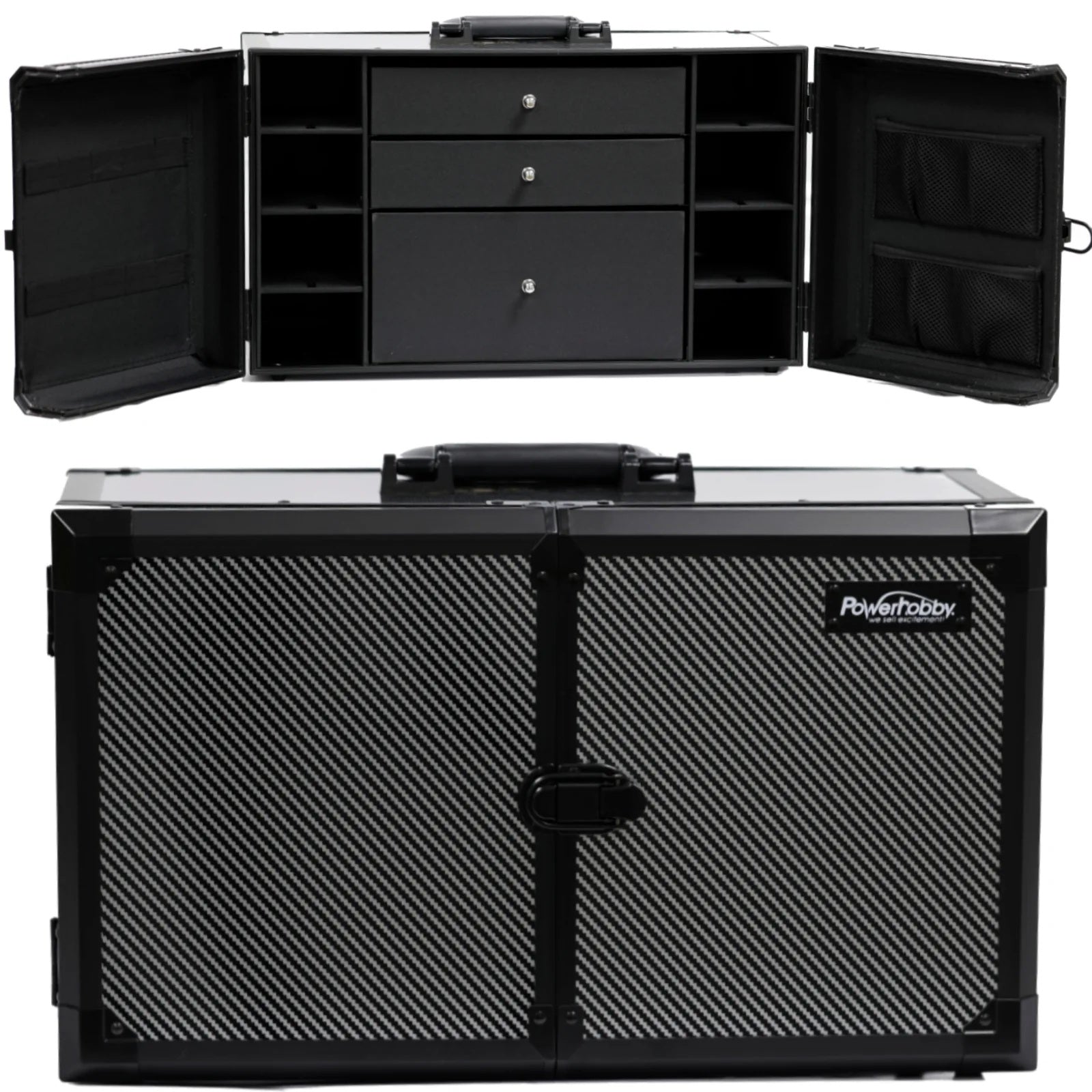 Power Hobby Pit Box Storage and Transport Case for Kyosho Mini-Z and 1