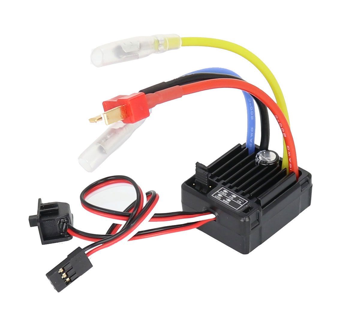 Powerhobby PH-1060 Waterproof Brushed Crawler ESC (2-3S LiPo Compatible)