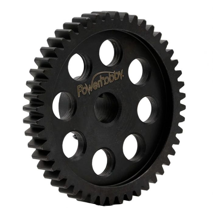 Powerhobby Hardened Steel 28T Mod1 Pinion Gear with 8mm Bore & 2 Grub Screws