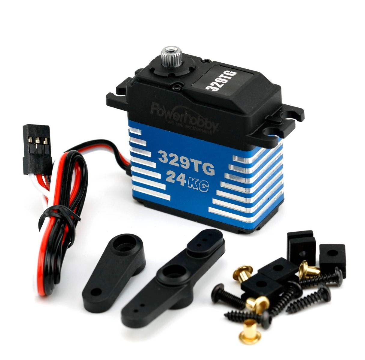 Power Hobby 326TG High-Torque Titanium-Gear Digital Servo for 1/10 Scale RC