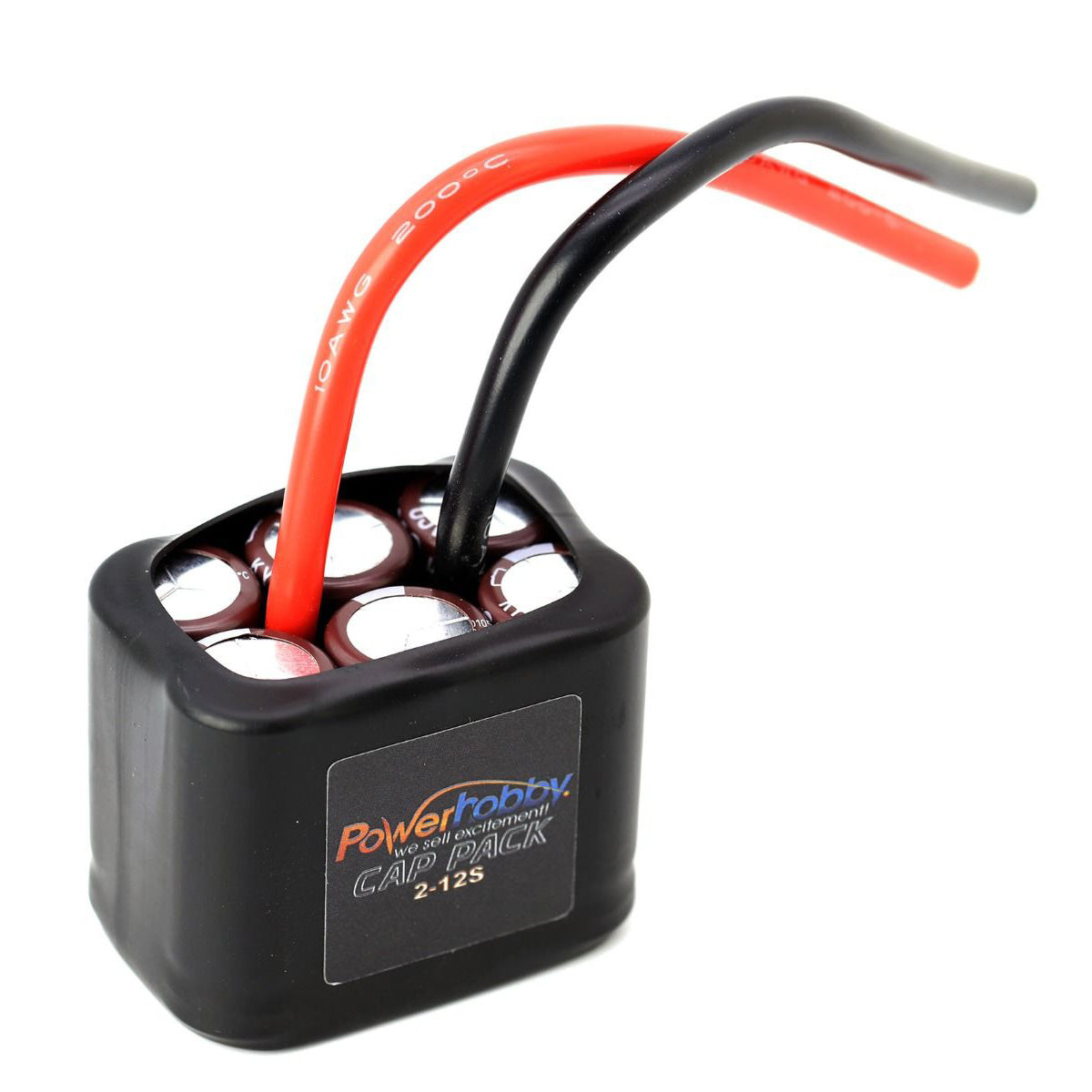 Powerhobby 6-Capacitor 13200uf 63v Cap Pack for High-Power RC ESCs