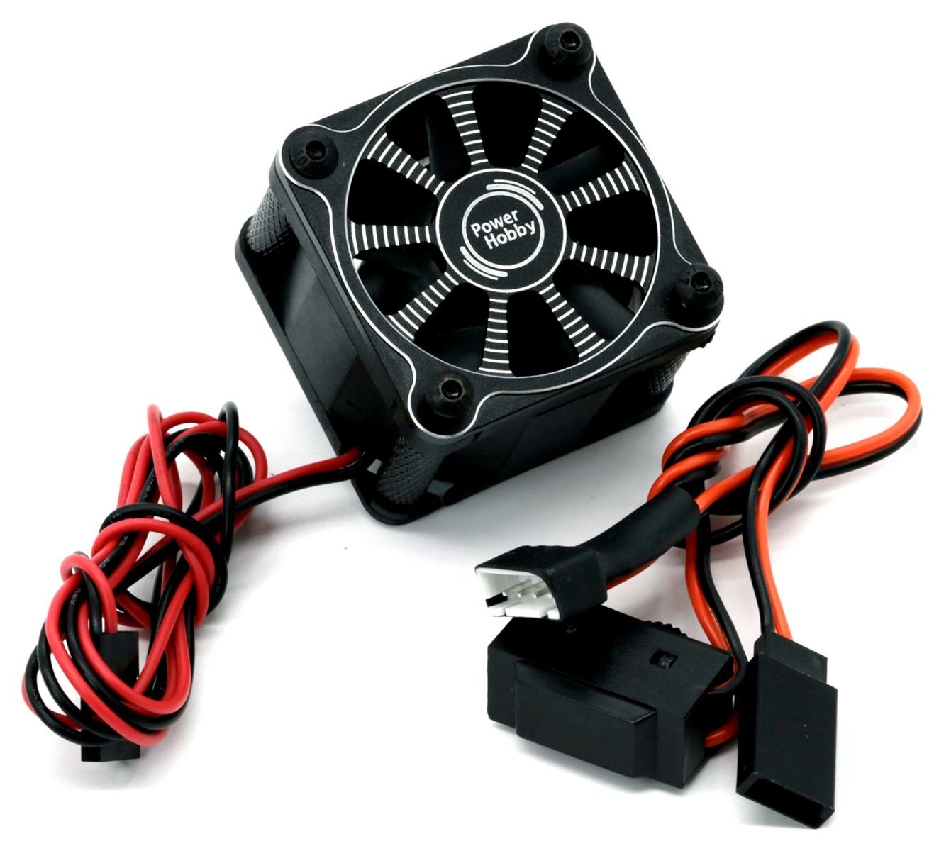 Powerhobby Twister Castle MONSTER X 8S ESC High Speed Aluminum Cooling Fan - Black