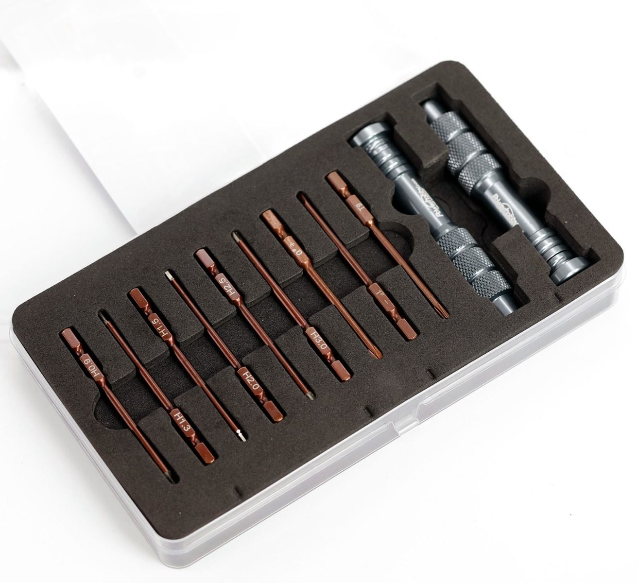 Power Hobby Metric Hex Driver Tool Set 6-Piece for RC Vehicles 0.9 1.3 1.5 2.0 2.5 3.0mm