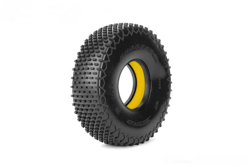 Power Hobby 2.2 Inch Grabber Ultra Soft Rock Crawler Tires with Foam Inserts for 1/10 Scale Crawlers
