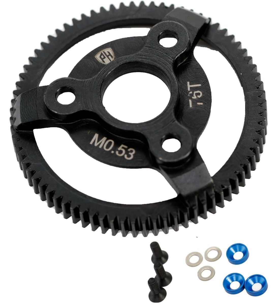 Power Hobby 86T 48P Hardened Steel Spur Gear for Traxxas 2WD Slash / Stampede / Rustler