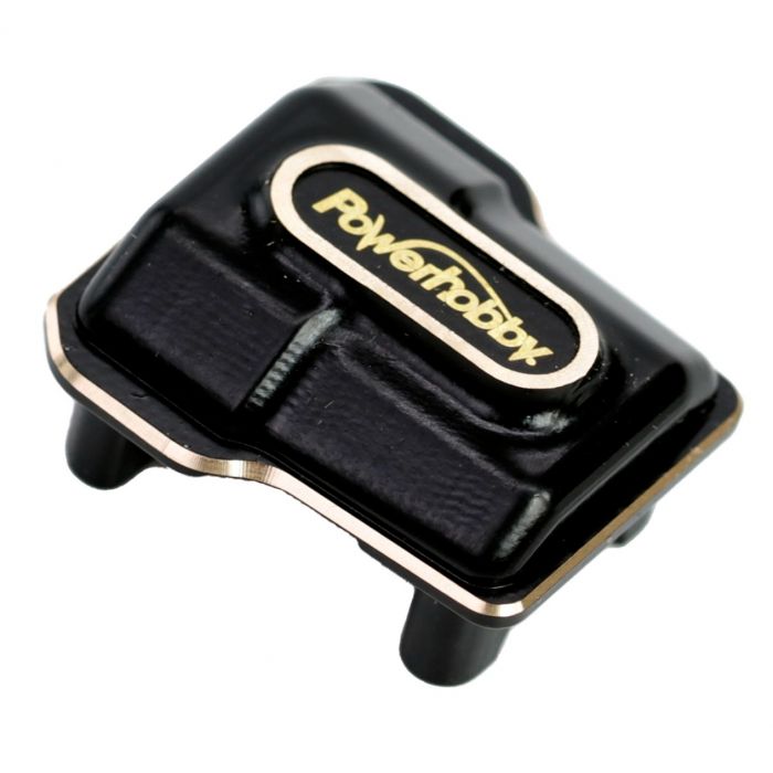 Power Hobby Brass Front and Rear Axle Differential Covers for Traxxas TRX-4M