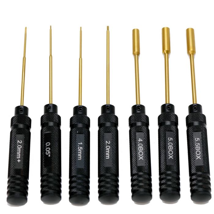 Power Hobby TRX-4M Tool Kit with Hex Drivers, Nut Drivers, and Phillips Screwdriver