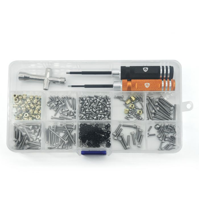 Power Hobby 289-Piece Screw and Tool Box Set for Traxxas TRX-4M