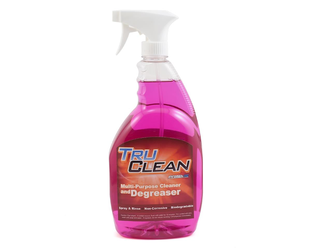 ProTek R/C TruClean RC Car Degreaser – 32oz Eco-Friendly Multi-Surface