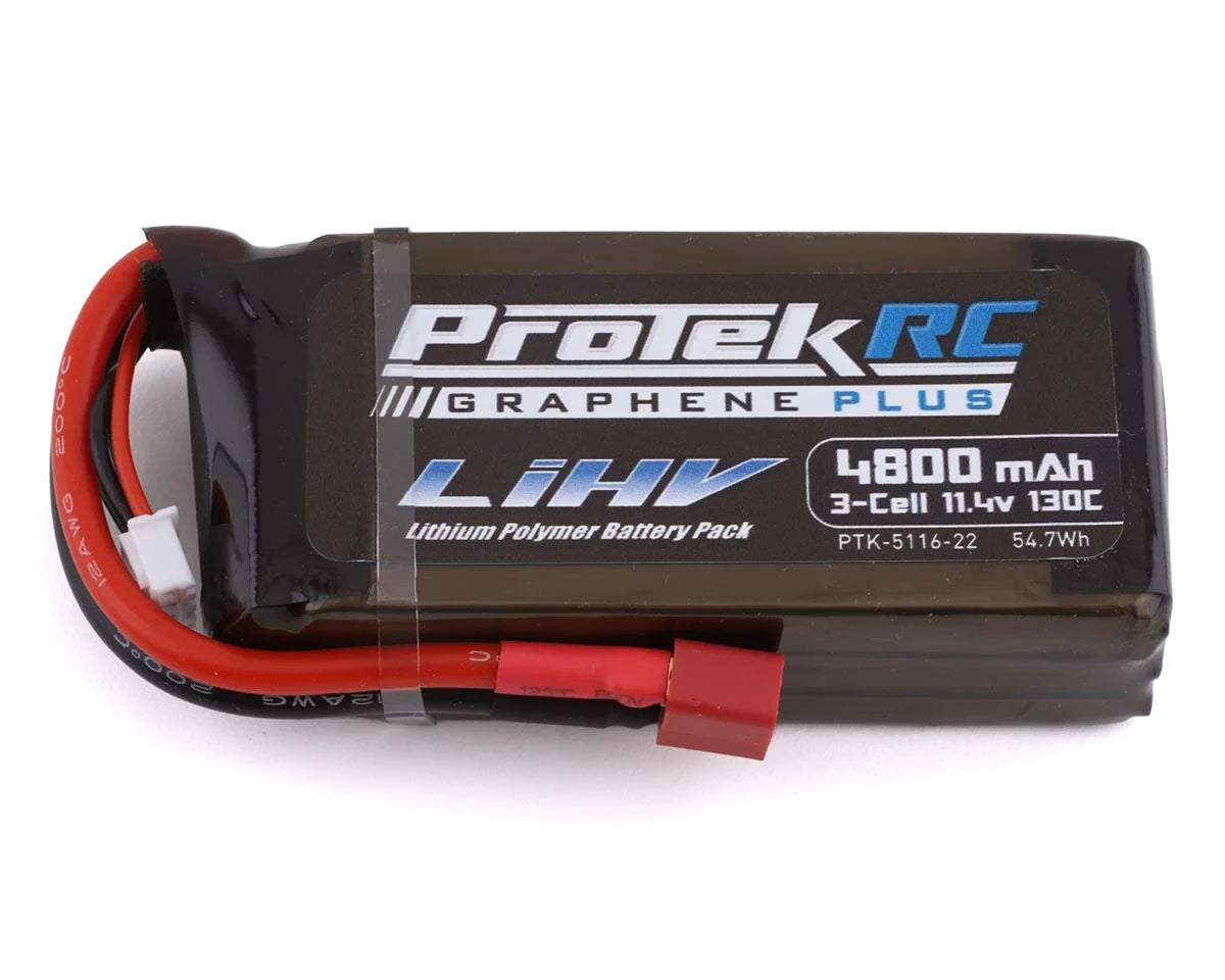 Protek R/C 3S 130C Low IR Si-Graphene + HV Shorty LiPo Battery