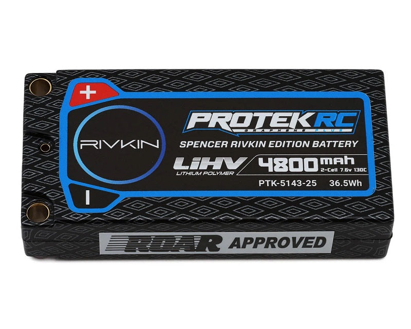 Protek R/C Spencer Rivkin 2S 130C Low IR Si-Graphene + HV ULCG Shorty 514325