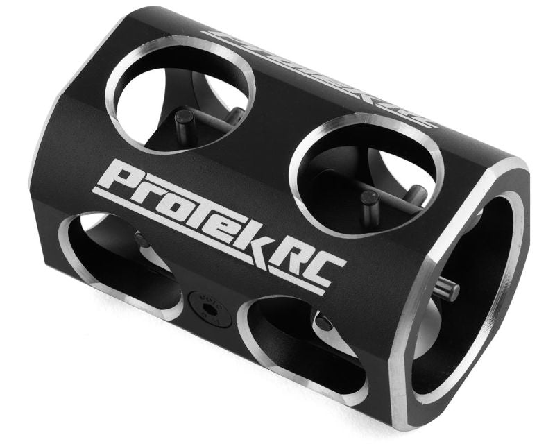 Protek R/C Caged Aluminum 1/10 Pinion Gear Caddy 8022