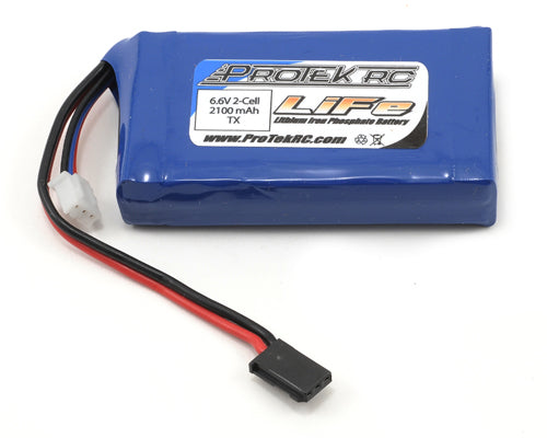 ProTek R/C LiFe 4-Cell Car Transmitter Battery Pack 6.6V 2100mAh
