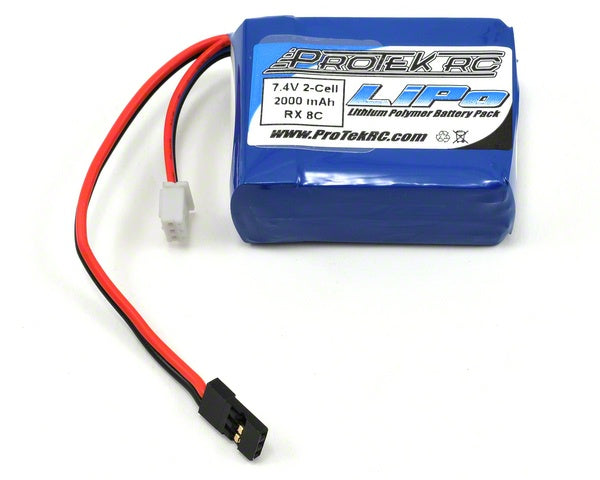 ProTek R/C Li-Po Receiver Battery Pack for Losi 8IGHT